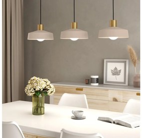 Eglo 900431 - Lampadario a sospensione con filo VALDIOLA 3xE27/40W/230V