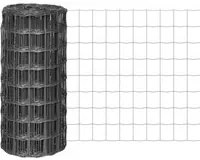 Recinzione Euro in Acciaio 25x0,8 m Grigia