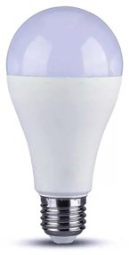 Lampada Led E27 A65 15W 1350lm Bianco Caldo 2700K Bulbo Sfera SKU-4453