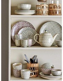 Set di 4 piatti in gres, ø 25 cm Karine - Bloomingville