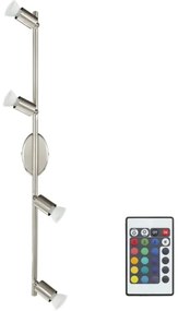 Eglo 75386 - Luce Spot a LED RGB BUZZ-C 4xGU10/4W/230V