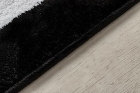 Tappeto HAMPTON Inquadrata nero - PRODOTTO DI SECONDO GRADO