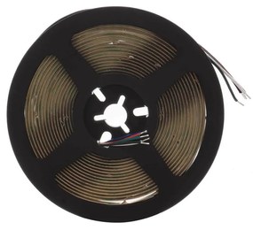 Striscia LED COB RGBW 20W/m Multicolore e B. Naturale 24VDC IP20 5m Professional Colore RGBW