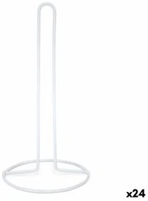 Portarotolo da Cucina Wooow Metallo Bianco 31 cm (24 Unità)