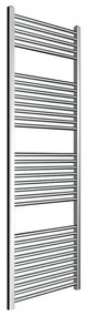 Termoarredo bagno cromo L 60x165 interasse 55 cm