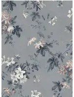Sandberg Carta da parati panoramica Faded Passion - Misty Blue