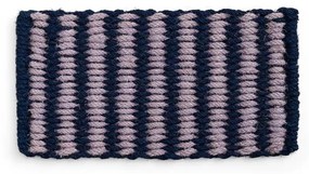 Coco Stripe Wide Tappetino per Porta Lavender/Navy - Hay