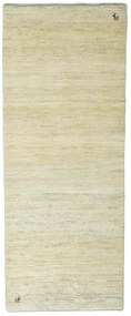 Gabbeh Tappeto 80 x 210 Beige (Iran) Annodato A Mano