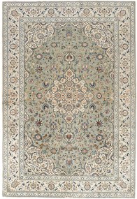 Kashan Tappeto 240 x 350 Beige (Iran) Annodato A Mano