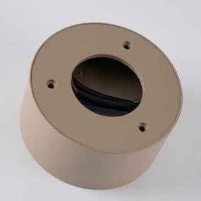 Brilagi - Plafoniera da bagno a LED FORIS LED/9W/230V Ø 9 cm beige IP44