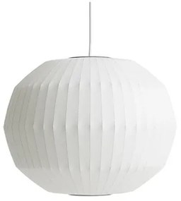 Nelson Angled Sphere Bubble Lampada a Sospensione M Off-White - Herman Miller