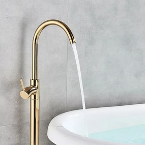 Rubinetto da lavabo Rea Lungo  Ortis Gold