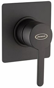 Rubinetto per doccia getto laminare cristallino Baleno nero JACUZZI RUBINETTERIA