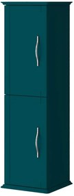 Colonna per mobile bagno Tiffany BADEN HAUS 2 ante P 32 x L 34 x H 114 cm blu petrolio placcato mdf