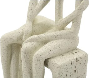 Statuetta Coppia Stons Cm 11,5X9X25