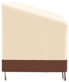 Coperture per panca a 3 posti 2pz 159x84x56/81 cm 600d oxford