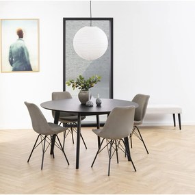 Sedia da pranzo beige Eris - Actona