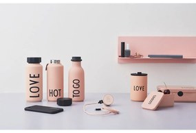 Bottiglia termica rosa , 500 ml Hot - Design Letters