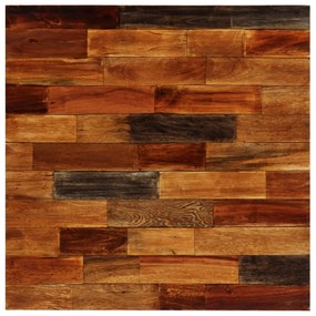 Tavolino da bar in legno massello di recupero 70x70x106cm