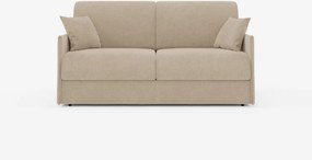 Evans divano letto matrimoniale sfoderabile - design compatto e vano porta guanciali in tessuto smacchiabile T23