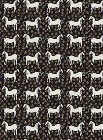 Marimekko Carta da parati Musta Tamma - 25170