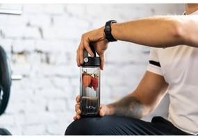 Bottiglia nera in vetro 350 ml Fuori – Vialli Design