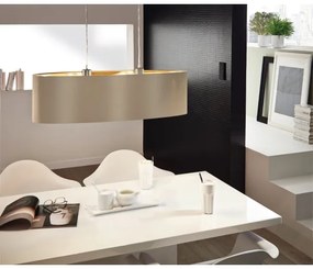 Eglo 31613 - Lampadario a cavo MASERLO 2xE27/60W/230V