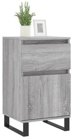 Credenza grigio sonoma 40x35x70 cm in legno multistrato