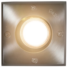 Faretto da incasso per terra in acciaio 10,5 cm IP65 - Basic Square