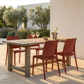 VOLGA - sedia da giardino in plastica