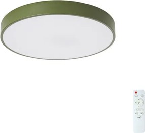 Brilagi - Plafoniera LED dimmerabile POOL LED/48W/230V 3000-6000K 40 cm verde + telecomando