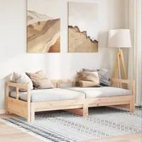 Dormeuse senza Materasso 80x200 cm in Legno Massello di Pino 854949