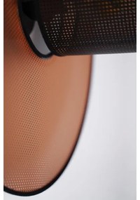 Duolla - Applique TOKYO SHINY 1xE27/15W/230V diametro 50 cm rame/nero