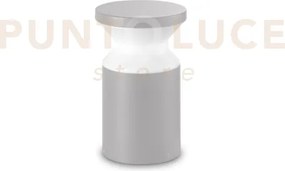Torre paletto 1 luce attacco e27 22cm ip65 grigio