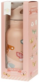A Little Lovely Company - borraccia in acciaio inox, 350 ml - farfalle