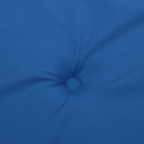 Cuscini per Sedia 6 pz Blu Reale 100x50x3 cm in Tessuto Oxford