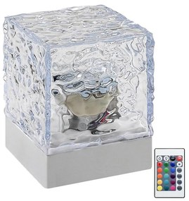 Rabalux 76022 - LED RGB Ricaricabile lampada da tavolo CUBIKO LED/1W/5V + +TC