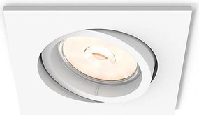 Philips - Faretto da incasso LED RGBW dimmerabile DONEGAL 1xGU10/4,8W/230V + telecomando