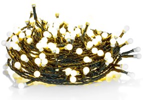 Retlux - Catena di Natale LED esterna 100xLED/8 funzioni 15m IP44 bianco caldo