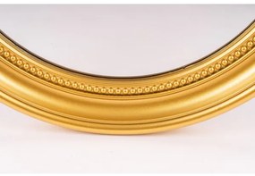 Globo B992510 - Specchio da parete Ø 39 cm, finitura oro