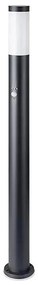 Lampada da esterno con sensore 1xE27/60W/230V IP44 110cm nera