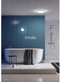 Redo 01-3727 - Plafoniera LED FRISBI LED/12W/230V 3000/4000K IP44 cromo