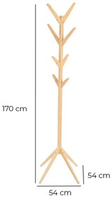 Appendino in bambù in colore naturale - Casa Selección