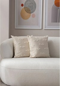 Federe decorative in set 2 pz 43x43 cm Tuffet – Mioli Decor