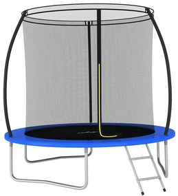 Set Trampolino Rotondo 244x55 Cm 100 Kg /
