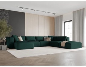Angolo verde Divano a U, angolo destro Esther - Milo Casa