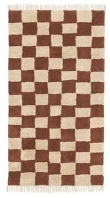 Ferm Living - Mara Washable Rug Rust/Warm Sand ferm LIVING