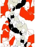 Marimekko Carta da parati Ystävät - 23360