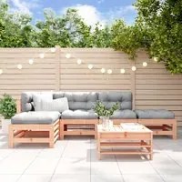 Set Salotto da Giardino 6 pz in Legno Massello di Douglas 3186338