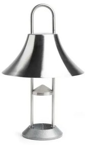 Mousqueton PorLampada da Tavoloada da Tavolo Brushed Stainless Steel - HAY